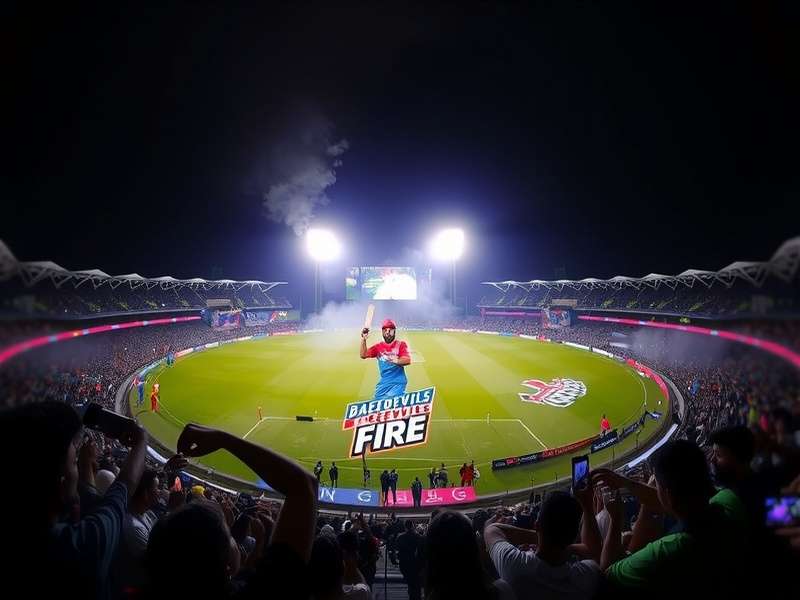 Delhi Daredevils Fire Game Cover